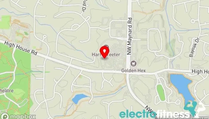map of Workout Anytime Cary Gym, Personal trainer, Physical fitness program, Tanning salon in Cary
