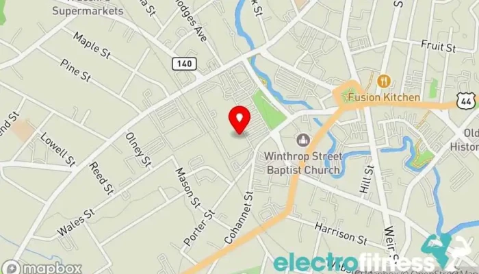 map of WOW! Work Out World Taunton Fitness center, Gym, Kickboxing school, Personal trainer, Pilates studio, Weightlifting area, Women's personal trainer, Yoga studio in Taunton