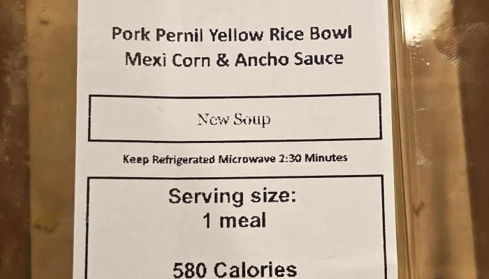 Yakima Fit Foods -    The Orchards Menu - Yakima