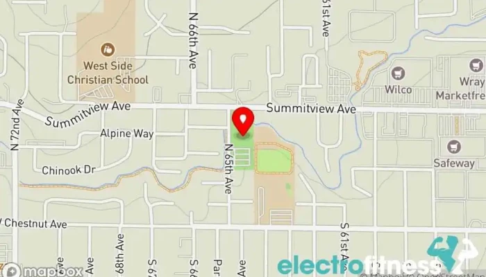 map of Yakima Harman Senior Center Senior citizen center in Yakima
