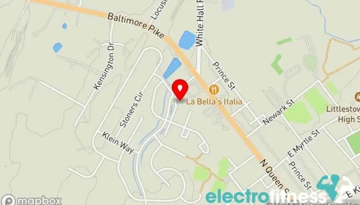 map of You Are Fitness Personal trainer in Littlestown