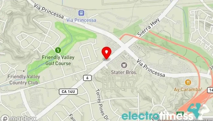 map of Z Tae Kwon Do Martial arts school, Fitness center, Karate school, Self defense school, Taekwondo school in Santa Clarita