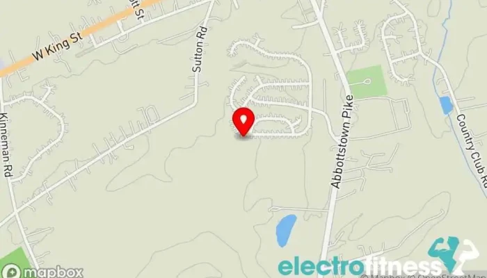 map of Zero to Hero Physical fitness program in Abbottstown